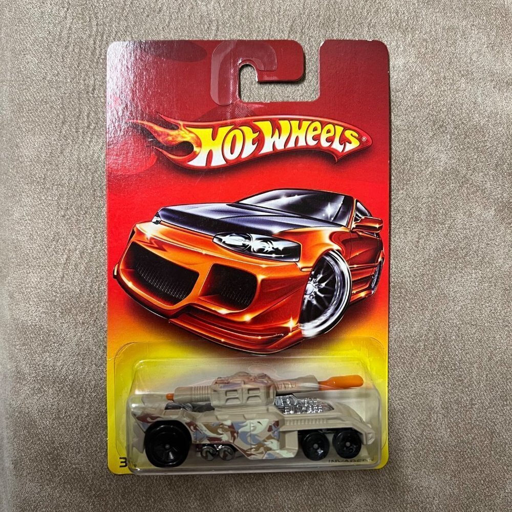 2006 Red Card Series Invader Collectible Collector Car Mattel Hot Wheels